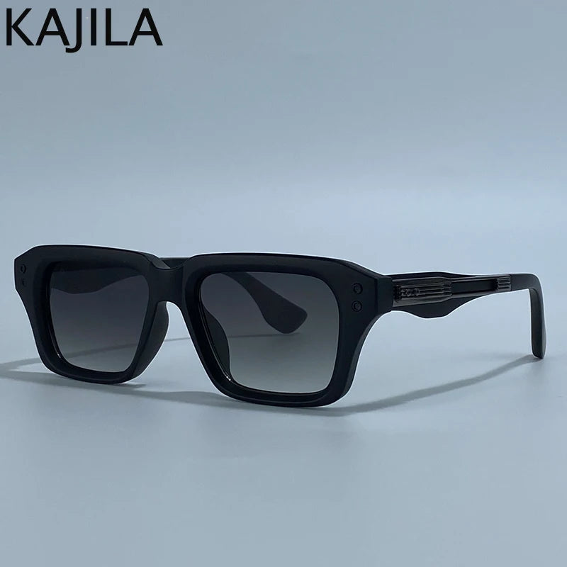 Retro Polarized Square Punk Sunglasses Men 2026 Luxury Brand Designer Classic Driving Shield Sun Glasses for Male Shades UV400