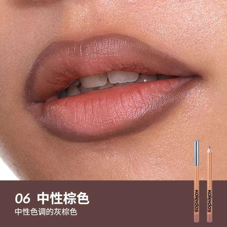 Kaleidos Lip Liner,Highly-Pigmented Pencil For Shaping & Sculpting Lips,Semi-Matte Finish,Vegan & Cruelty-Free