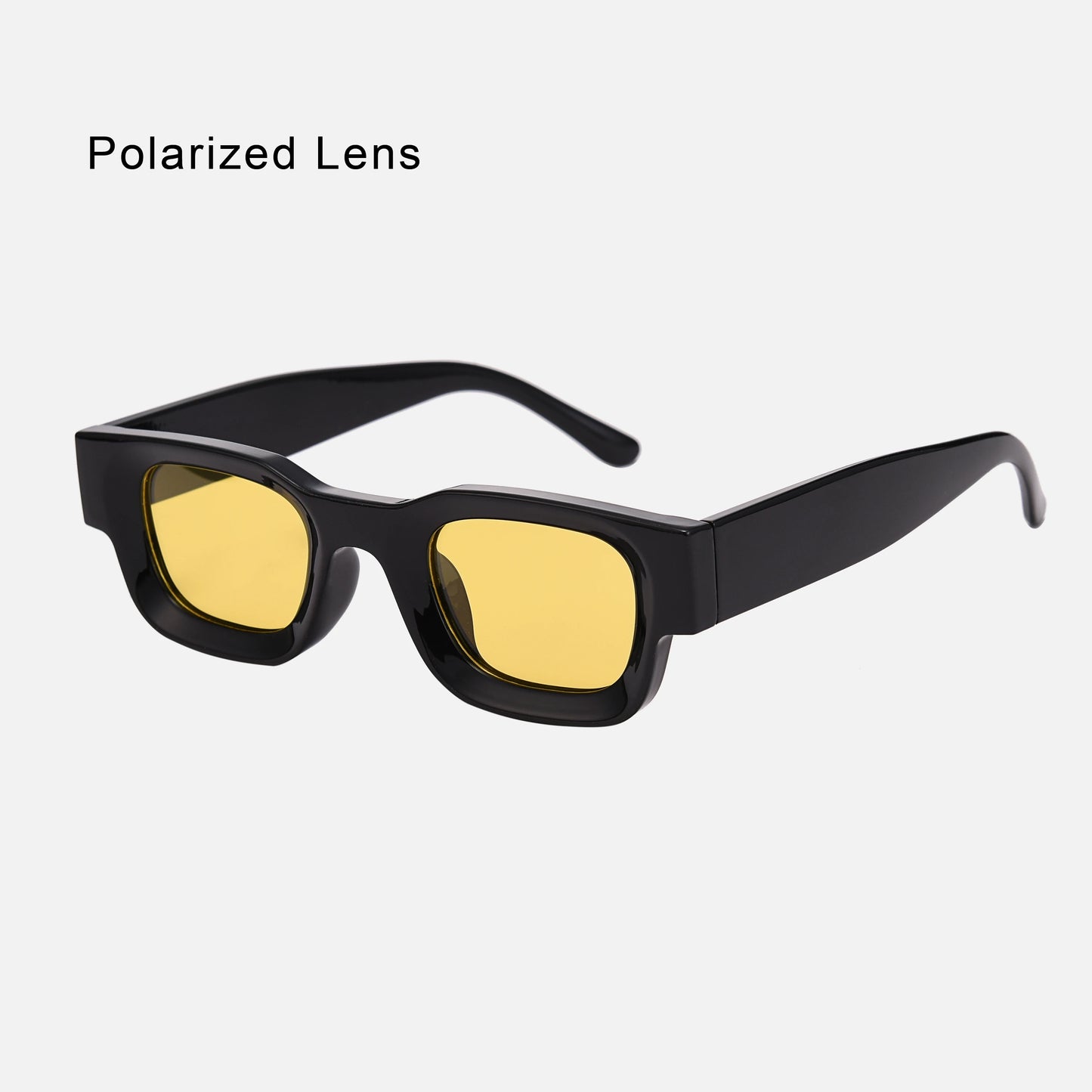Small Rectangle Polarized Sunglasses Women Fashion Retro Brand Square Sun Glasses Men Classic Vintage Black Punk Shades UV400
