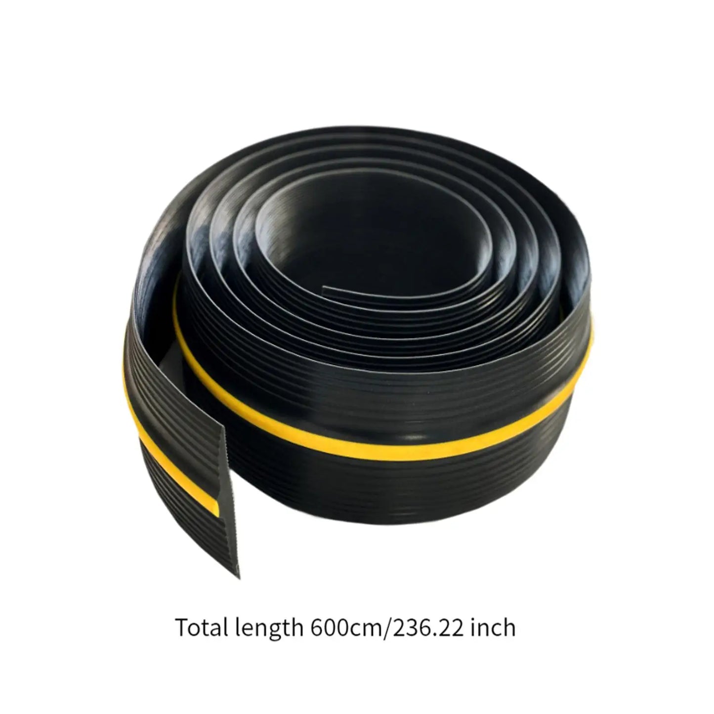 Garage Door Bottom Threshold Seal Strip Waterproof Weatherstrip Windproof Easy Cut Weatherproof Lightweight Weather Stripping