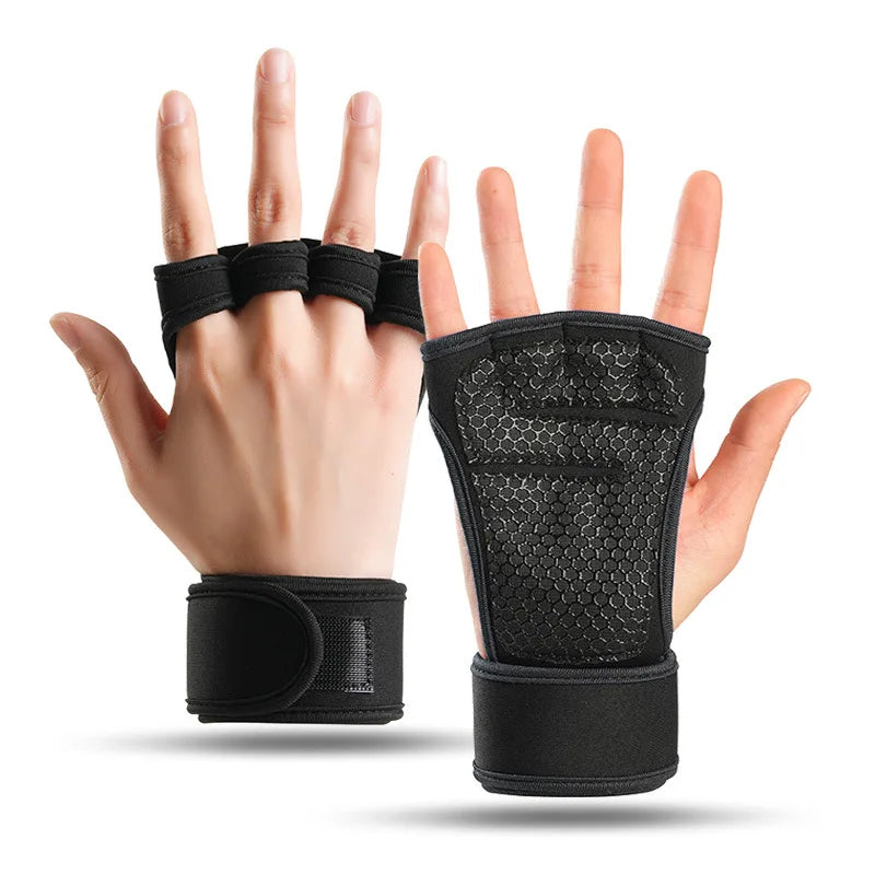 Workout Gloves for Men Women Cycling Gym Weightlifting Fitness Anti-Callus Wrist Support Pull up Bar Unisex Anti-Slip Gloves