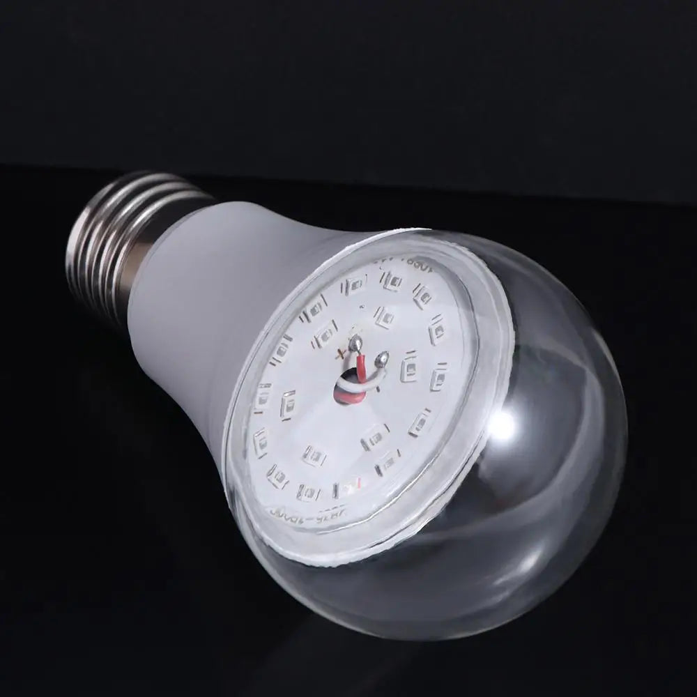 Portable Blacklight Ultraviolet Lamp UV Purple Bulb Atmosphere E27 UV Light Bulbs 360 Glow 10W Purple Black Light Bulb Disco