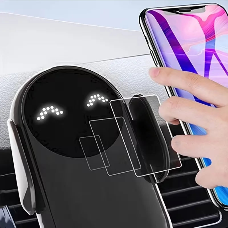 Wireless Charger for with Automatic Infrared Detection, Suitable for Mobile Phones,for Fast Charging And  As a Car Accessory