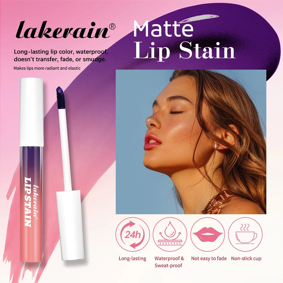 Long Lasting Lip Inks Korean Matte Lip Tint Peel Off Matte Tick for Lips Stick Free Shipping Liquid Lipstick Waterproof Makeup