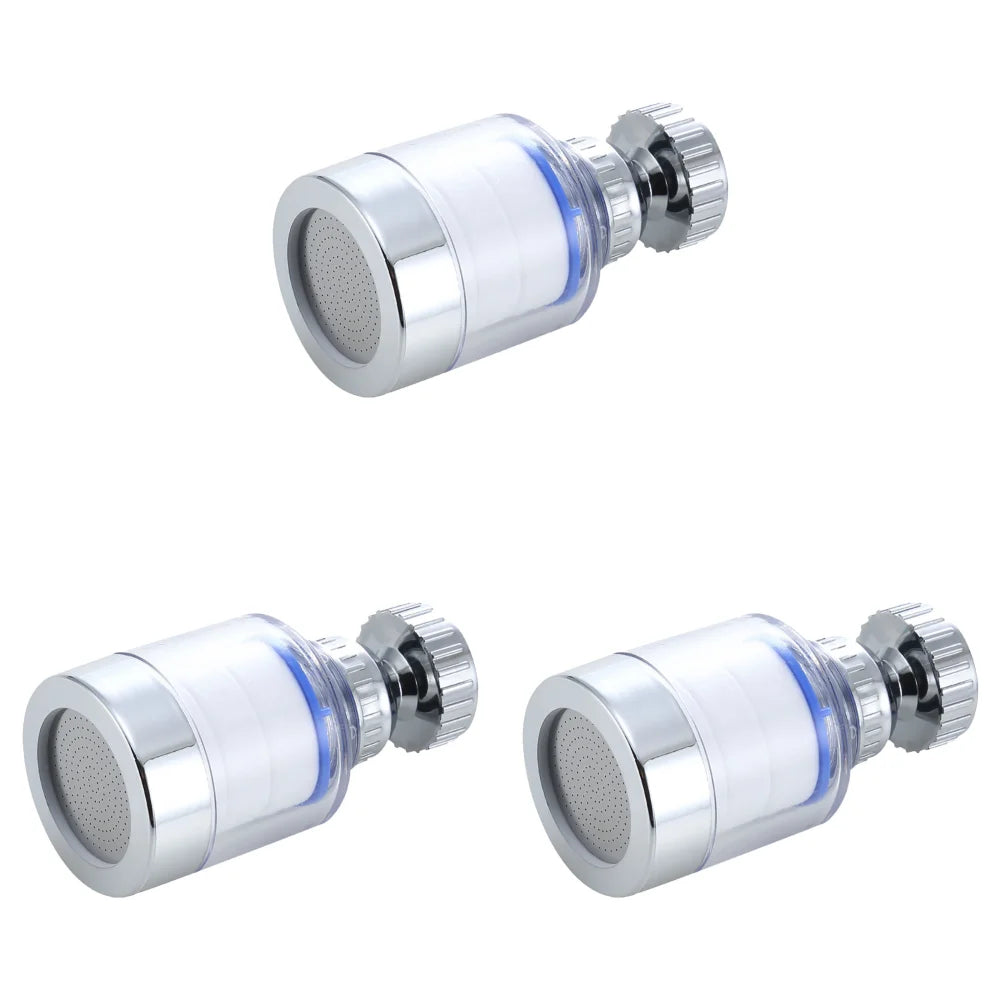 2-40PCS Faucet Water Filter 360 Degree Rotating Splash Filters Remove Chlorine Heavy Metals Filtered Showers Head Bath Purifier