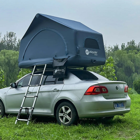 Inflatable Rooftop Tent Car Roof Tent Glamping Outdoor Tents Versatile Shell Wing Large Internal Lightweight Waterproof Rooftop