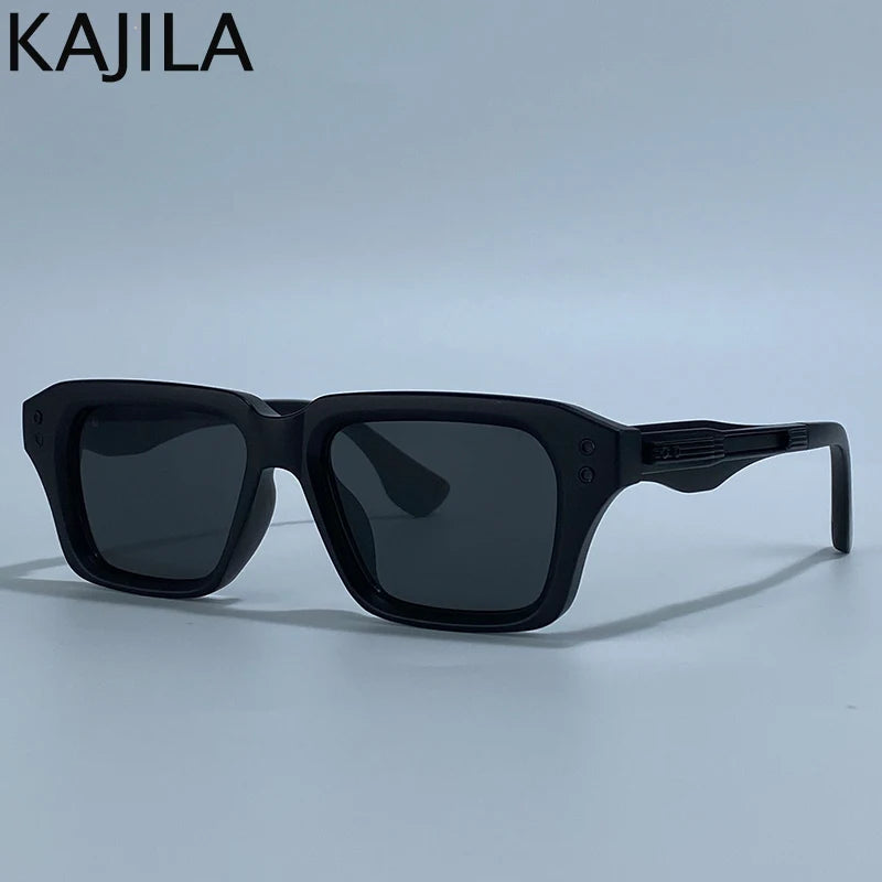 Retro Polarized Square Punk Sunglasses Men 2026 Luxury Brand Designer Classic Driving Shield Sun Glasses for Male Shades UV400