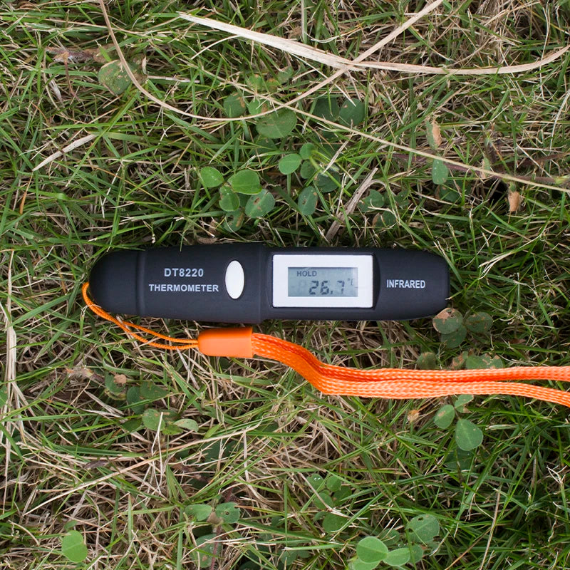 Mini Infrared Thermometer Pen Type Non-contact Pyrometer -50~220℃ Laser Temperature Sensor LCD outdoor Home Digital Thermometer