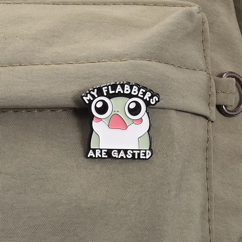 Autism Rizz 'em with The Tism Enamel Pin Cartoon Frog ADHD Awareness Mental Health Brooches Lapel Badge Jewelry Gift For Friends