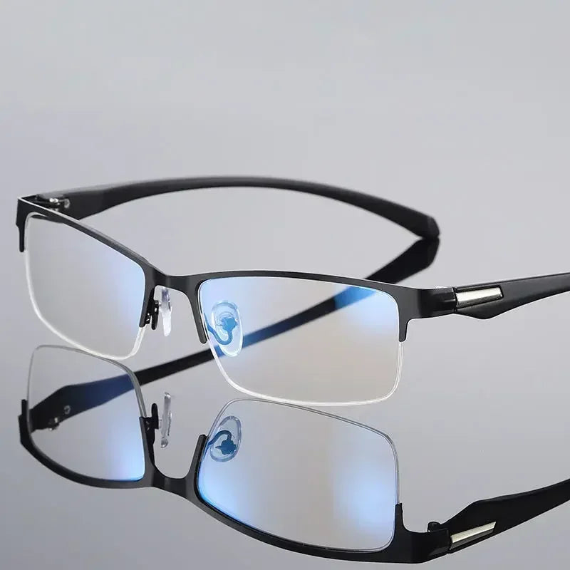 Business Progressive Multifocal Reading Glasses Trendy Near Far Presbyopia Vintage Photochromic Sun Glasses Eyewear +1.0 To +4.0