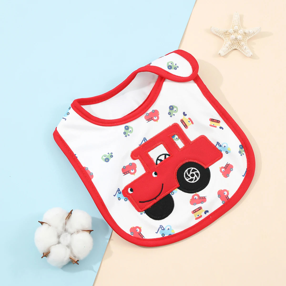 Baby Girl Boy Feeding Bibs Waterproof Apron Cartoon Towel Kids Toddler Dinner baberos Bandanas Burp Cloths