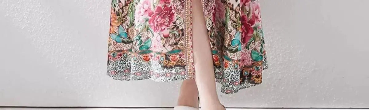 Green Silk Dress for Women in the Summer of 2026 Luxurious High-end Exquisite and Elegant Temperament Mulberry Silk Vacation WLF