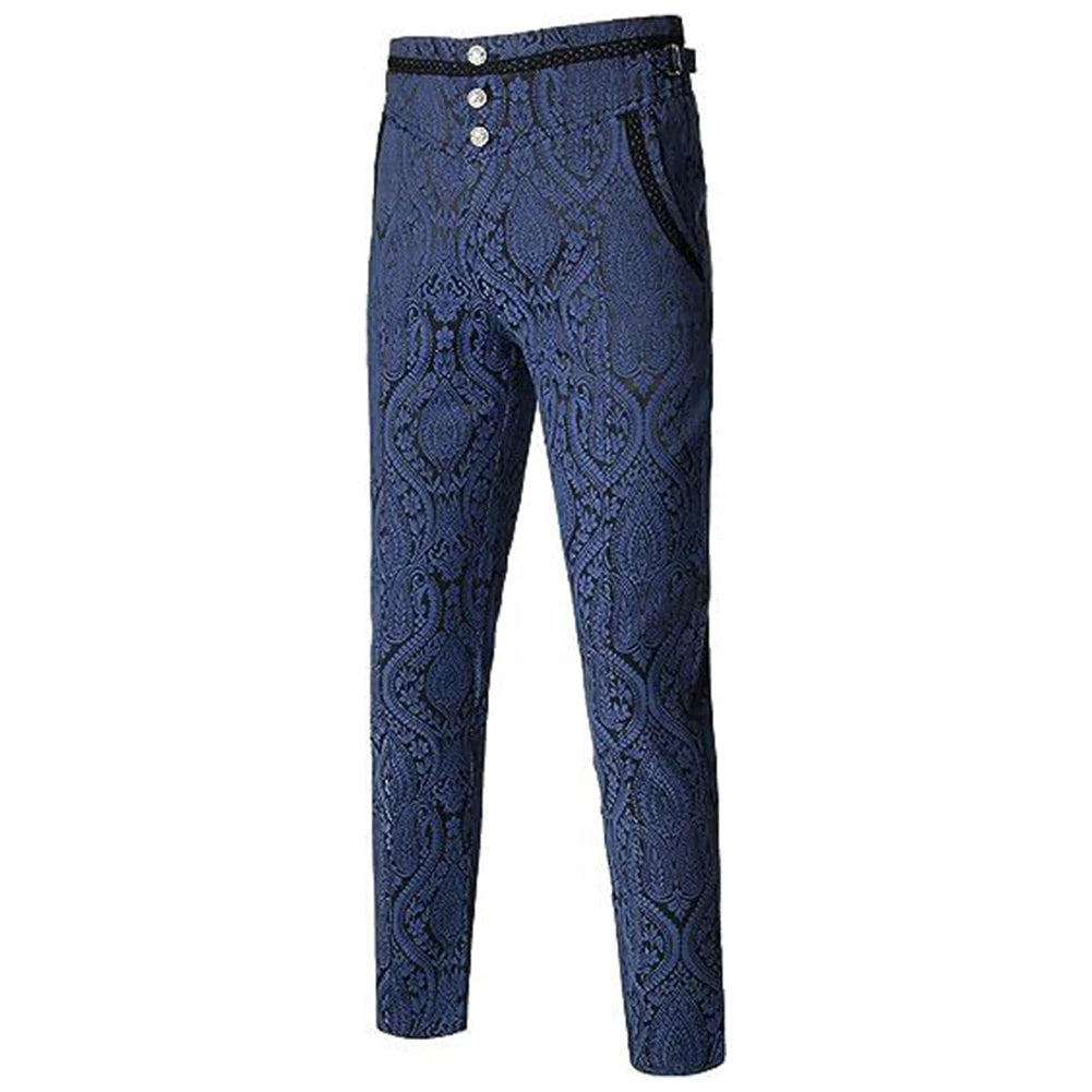 Pant Men's Pants Gothic Pants Regular Steampunk Victorian Pants Trousers Vintage Cosplay Costume Trousers New Stylish Comfy