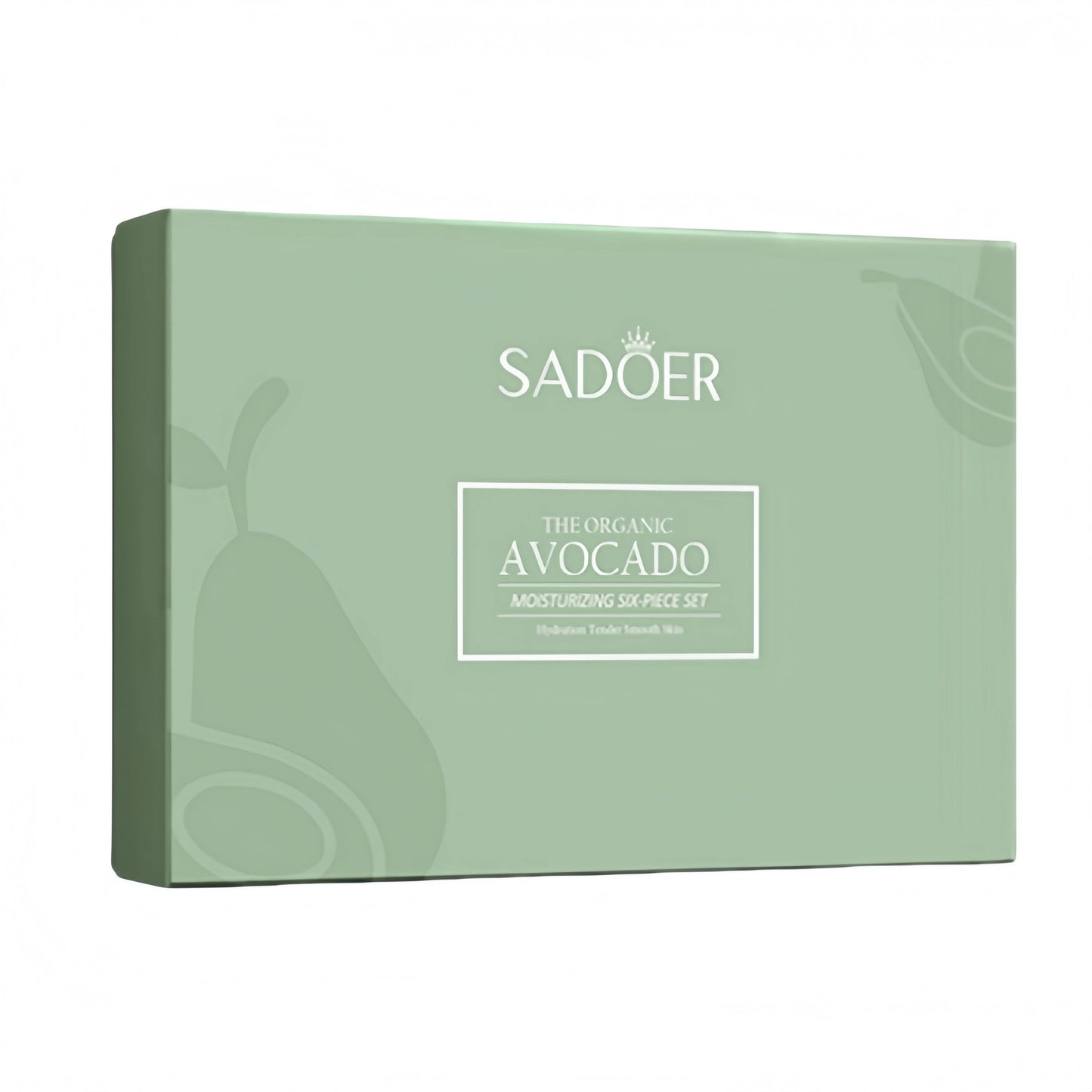 Avocado Skin Care Product Set, Six-Piece Set for Cleansing, Hydrating, and Moisturizing, Deeply Cleans Skin Impurities and Cosmetic Residue, Cleans Pores and Purifies the Skin. Reduces Fine Lines Around the Eyes, Provides Del