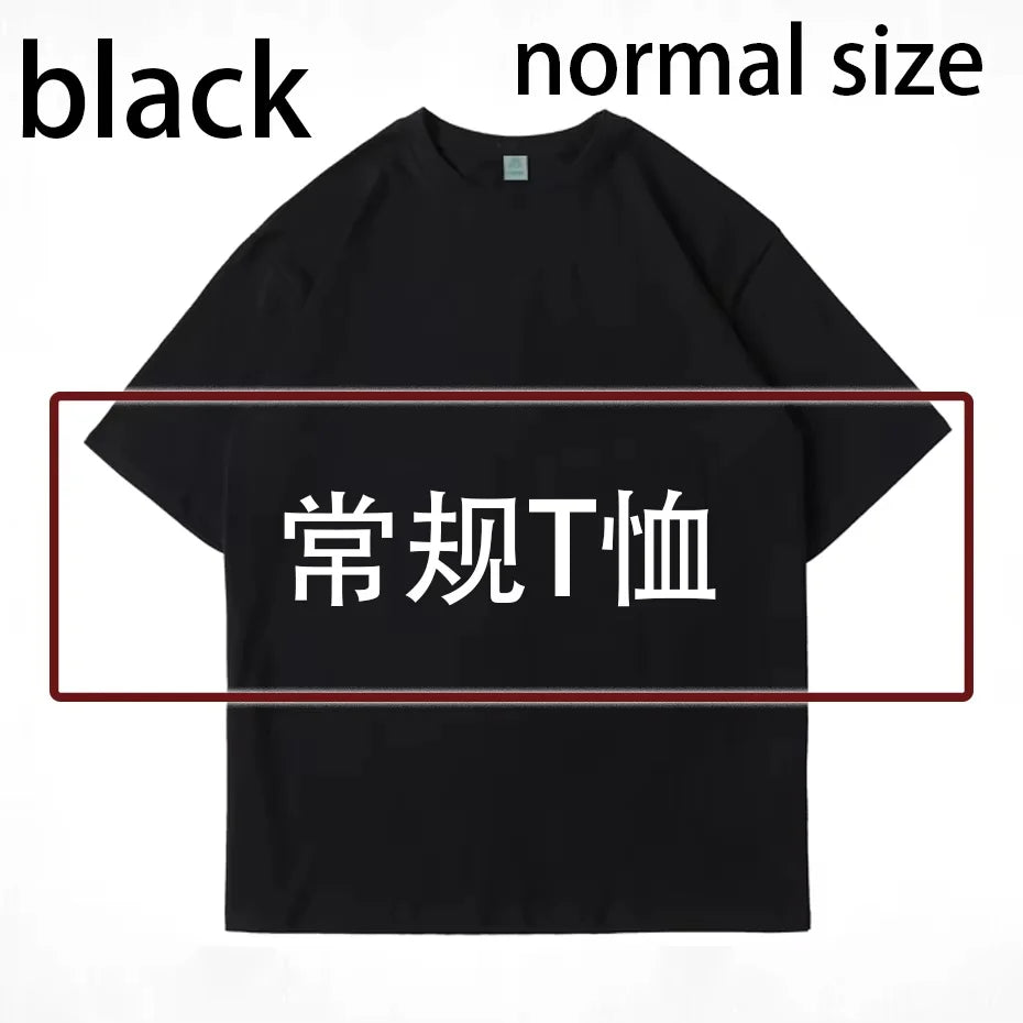 Anime Pain Printed T Shirt Men Retro Washed 100% Cotton Tops Tees Harajuku Tshirt Streetwear Hip Hop Male T-shirts 765
