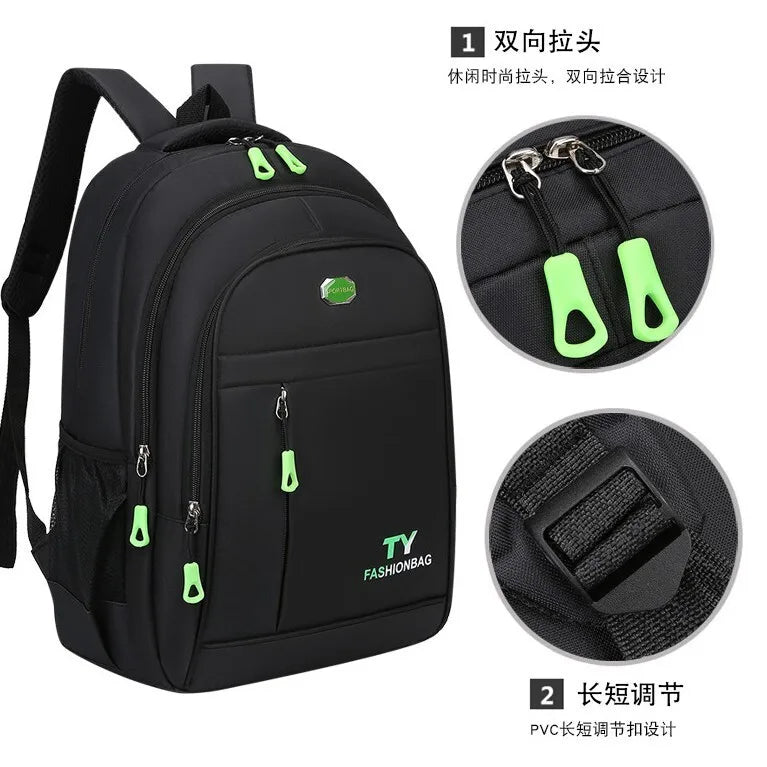 School Bag For Boys, Middle School Students, High School Students, Elementary School Students Double Shoulder Bags On Sale