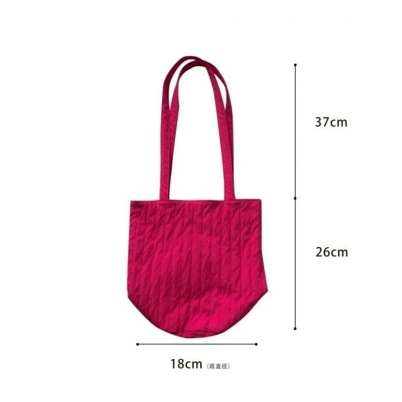 Casual Fashion Bag for Women Shopper Handbags Environmental Storage Reusable Shoulder Tote Bag School Bags Girl Designer Bag