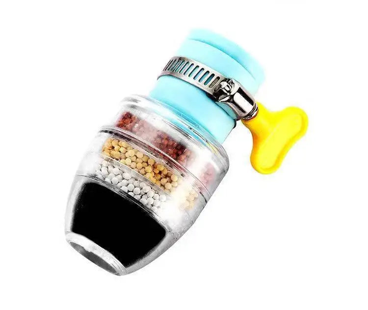 Universal Water Filter 6 Layers Faucet Filter Kitchen Foamer Shower Water Purifier for Bathroom Household Kitchen Accessories
