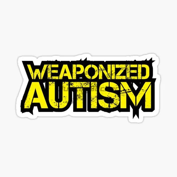 AUTISM Motorcycle Laptop Car RV SUV Wall Car Stickers PVC Vinyl Reflective Stickers Decals