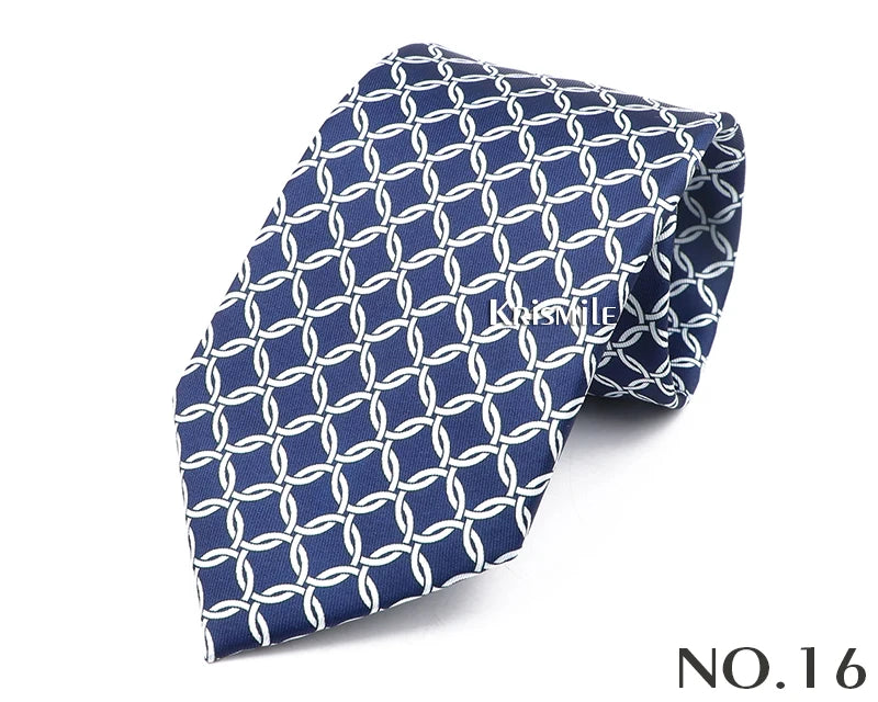 New Design Bohemian Style Necktie For Men Silk Touch Soft Blue Red Yellow Necktie Fit Wedding Party Business Office Accessory