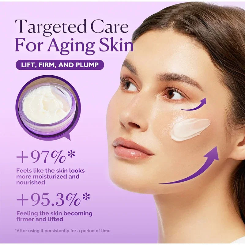 3D Face Neck Lifting Cream Deep Hydration Moisturizing Firming Improve Skin Elasticity Nourishing Facial Cream Korean Skincare