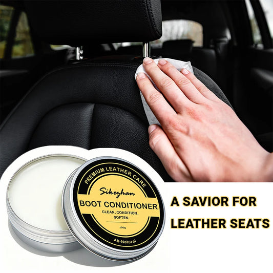 SIKEZHAN Leather Care Cream Natural Leather Conditioner Genuine leather mink cream care oil Refurbishing Restoration Agent