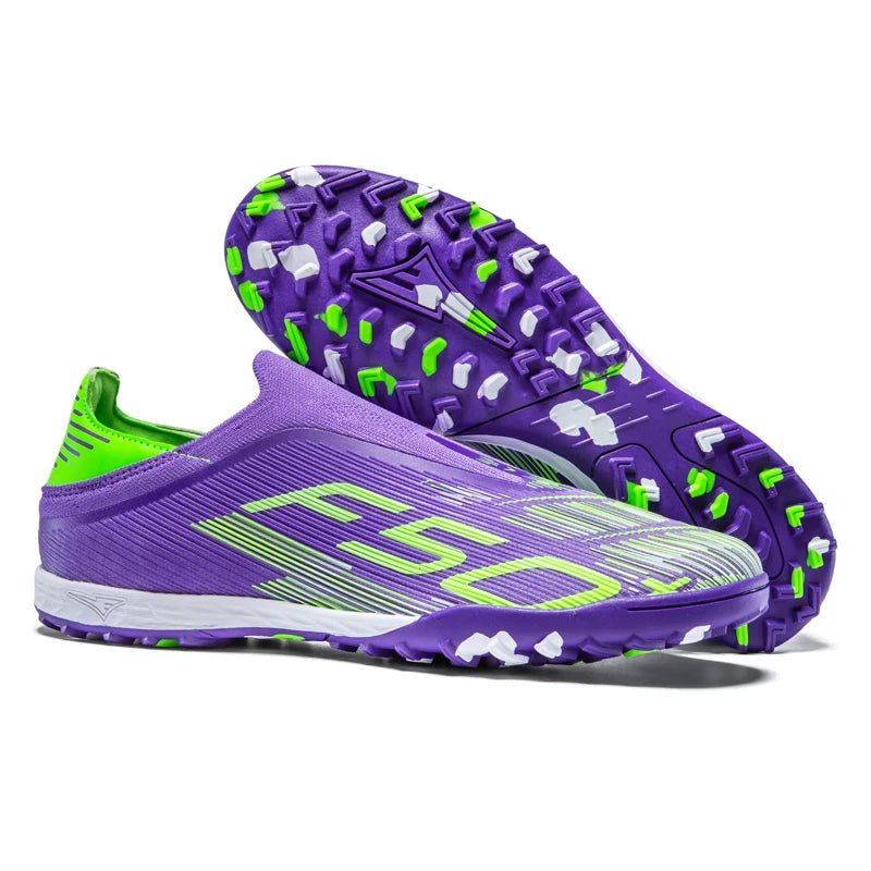 High Quality Mens Football Boots F50 Boys FG/TF Training Studded Fast Soccer Cleats Pro Non Slip Football Shoes for Man 35-45