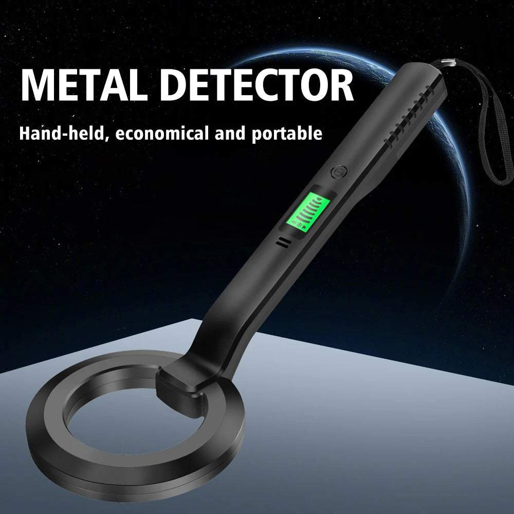 Metal Detector High-precision Hand-held Outdoor Detector Waterproof Underground Treasure Hunter Coin Gold Finder