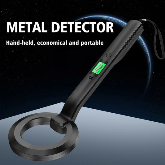Metal Detector High-precision Hand-held Outdoor Detector Waterproof Underground Treasure Hunter Coin Gold Finder