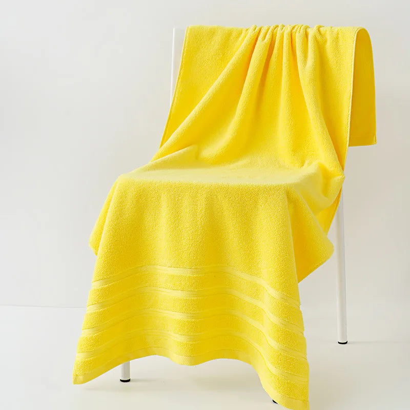 High Quality Pure Cotton Bath Towel, BeachTowel Thickening Bath Towel Soft Comfortable Fast Dry Bathroom Towel 50*100cm
