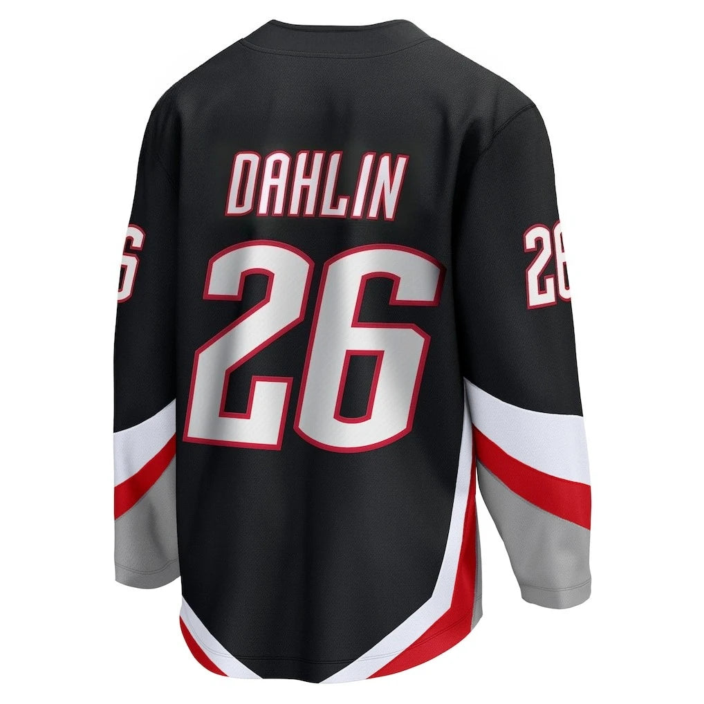 2026 New hockey jersey Black with red/white gray aggressive Buffalo Logo Dynamic Design sports jersey 3d HD print