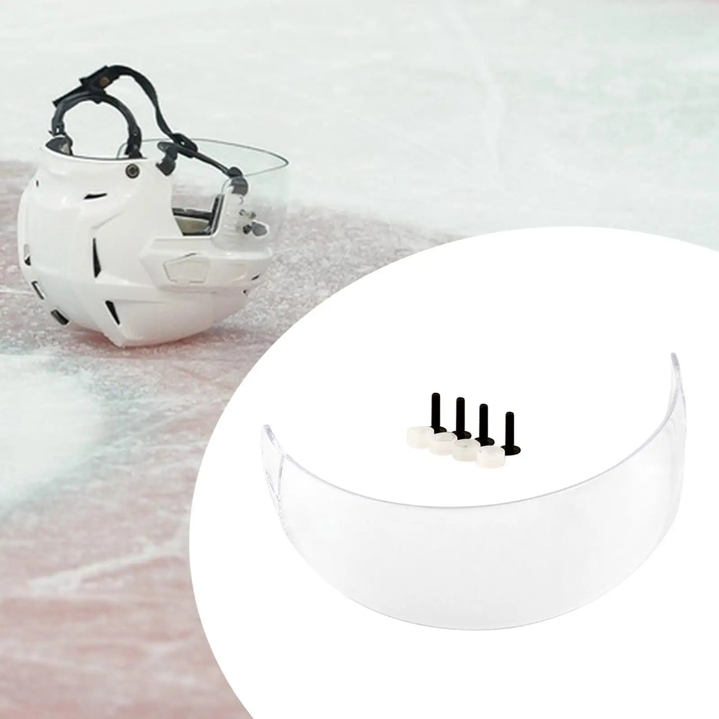 Ice Hockey Helmet Visor Protect Your Eyes Anti Scratch Impact Resistant