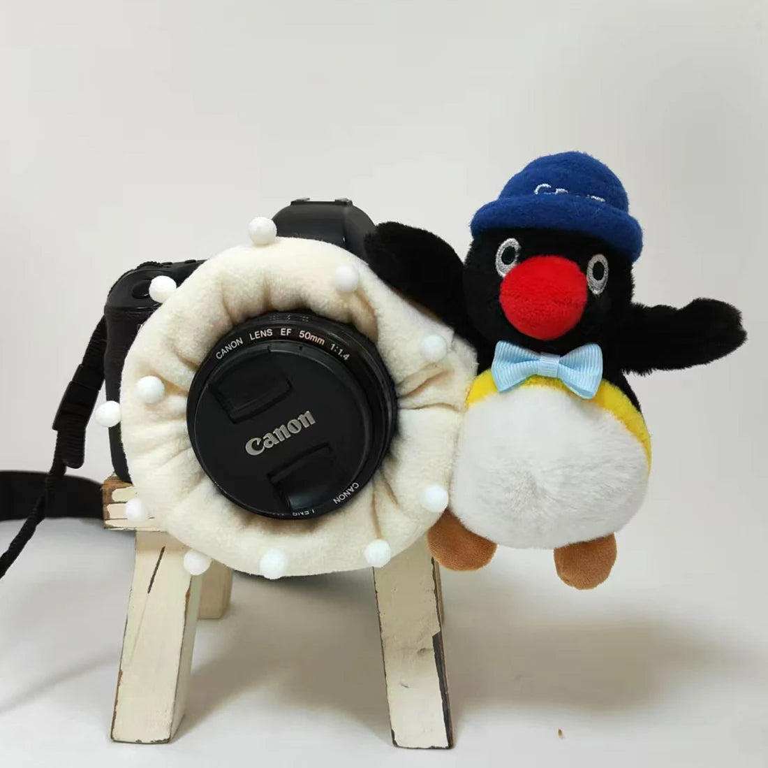Baby photography Attracts Toys Camera Buddies Lens Decoration Knitted Camera Buddy   Lens Buddy Photography Accessories