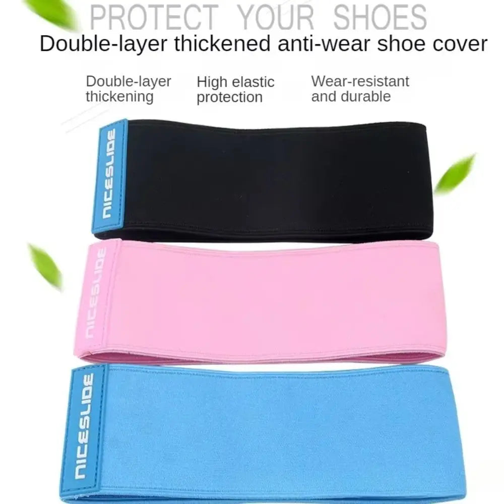 Scratch Resistant Roller Skating Shoes Cover Lightweight Speed Skating Ice Skate Boot Covers Stretch Elastic