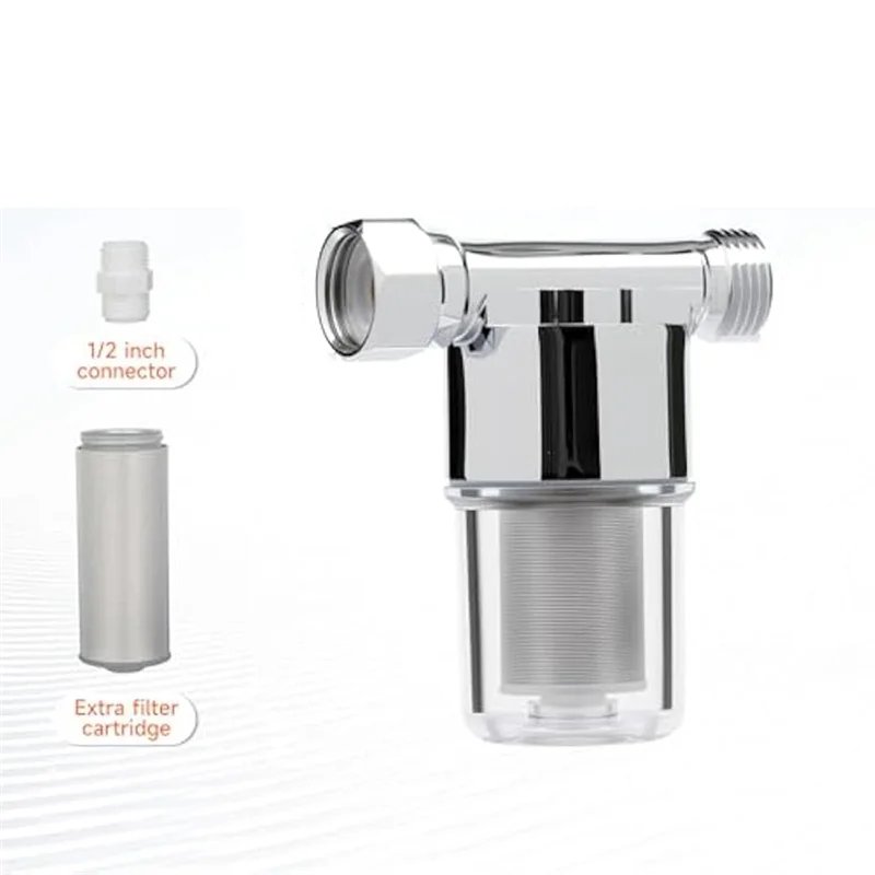ABKW-Sediment Water Filter 40 Micron For Washing Machines, Showers, Gardens, Well Water Sand Trap Particle