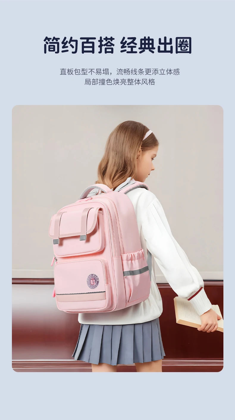 GOLF Primary School Bags for Girls Pink School Backpacks 9 to 10 Years Bookbags Kids Orthopedic Backpack Grade 1 to 4 Boys 2025