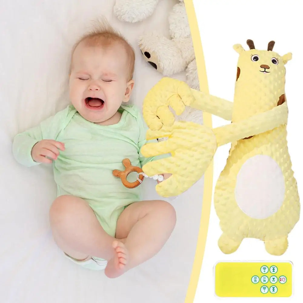 Upgraded Electric Baby Sleep Patting Doll With music Soothing Palm Remote Control Baby Hand Pillow Adjustable baby Sleep Soother