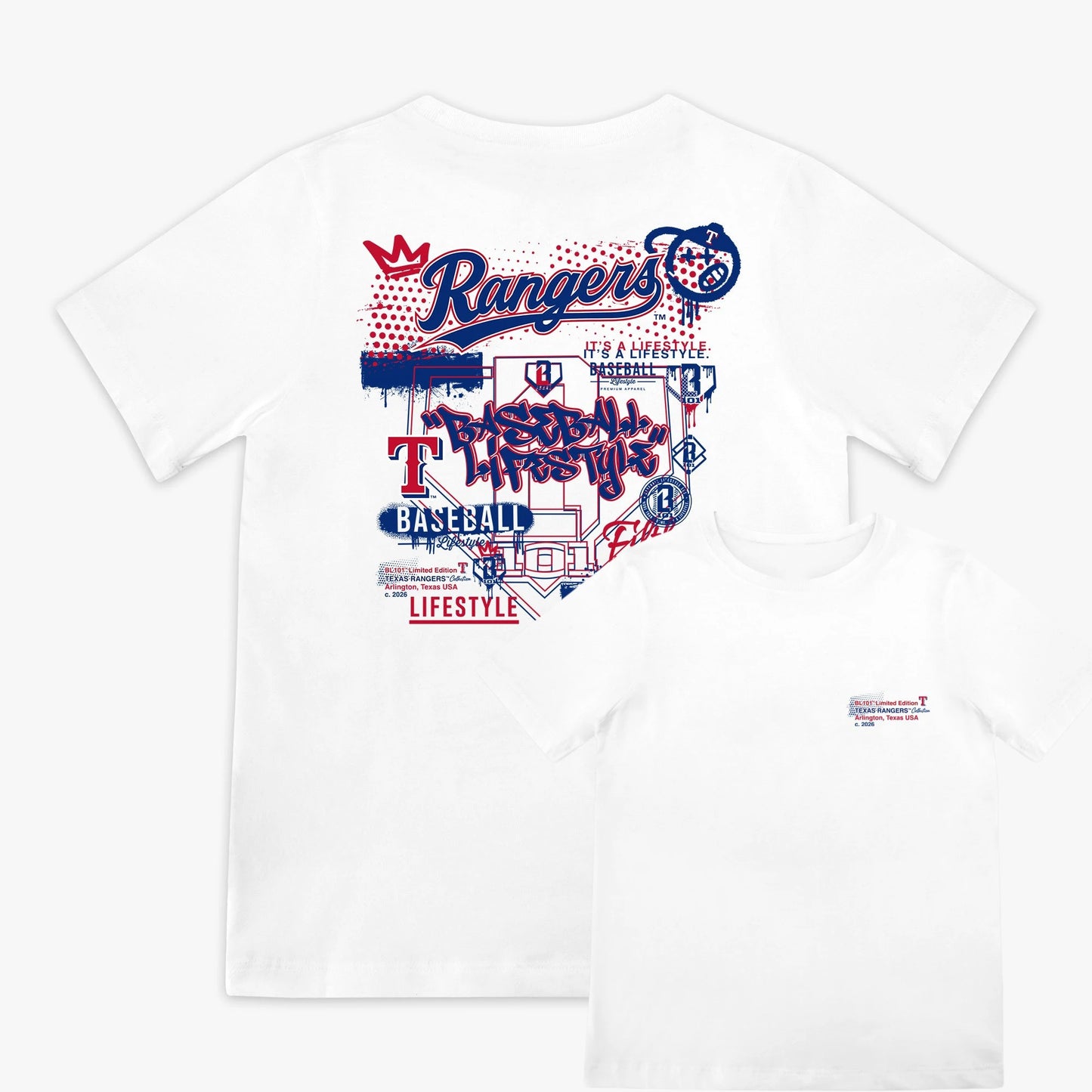 Baseball Lifestyle Graphic T Shirt Summer Short Sleeve Cotton Tee Casual Daily Wear Breathable Clothing Gift for Baseball Fans