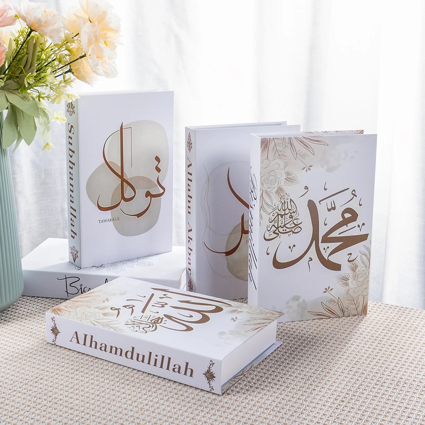 Islamic Serie Fake Book Decoration Coffee Table Decoration Living Room Fashion Prop Books Home Decoration Model Room Accessories