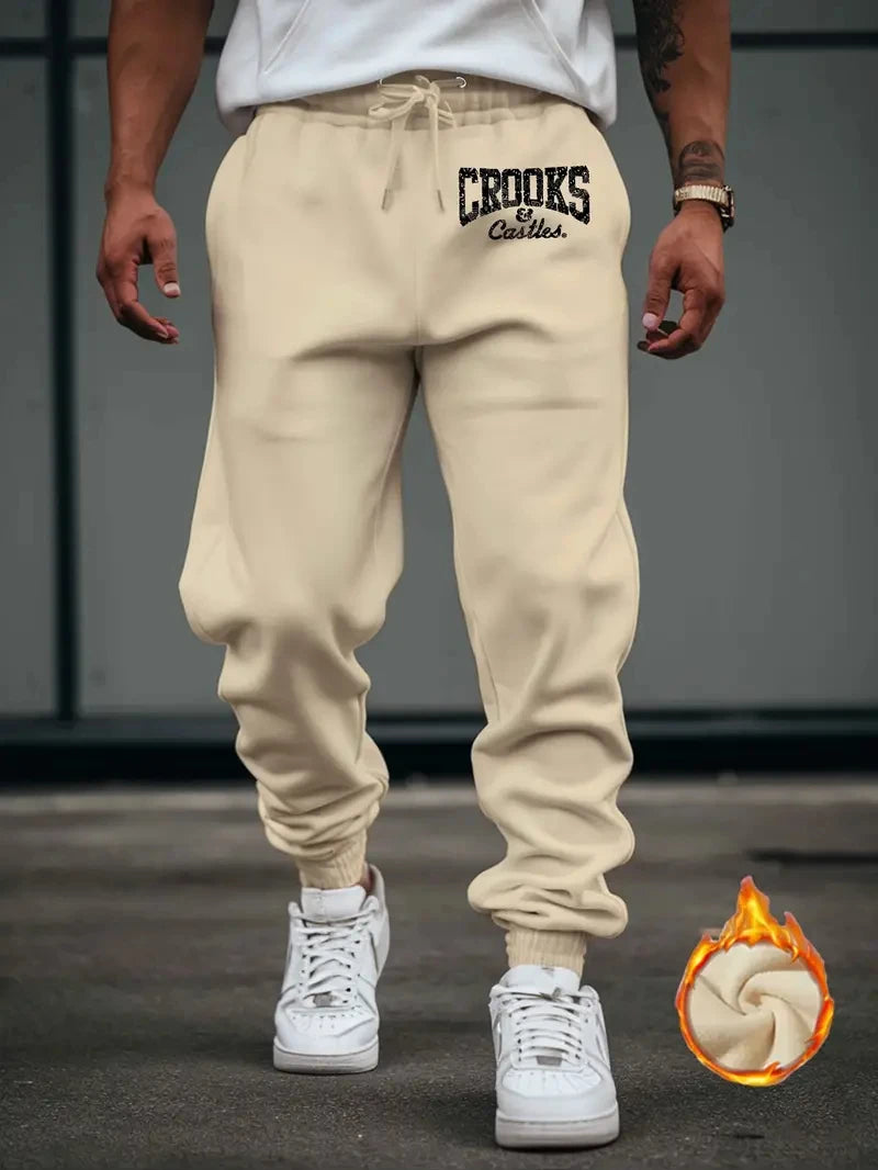 2026 Men's Pants New Autumn Winter Running Joggers Sweatpants Sport Casual Trousers Fitness Gym Breathable Pants