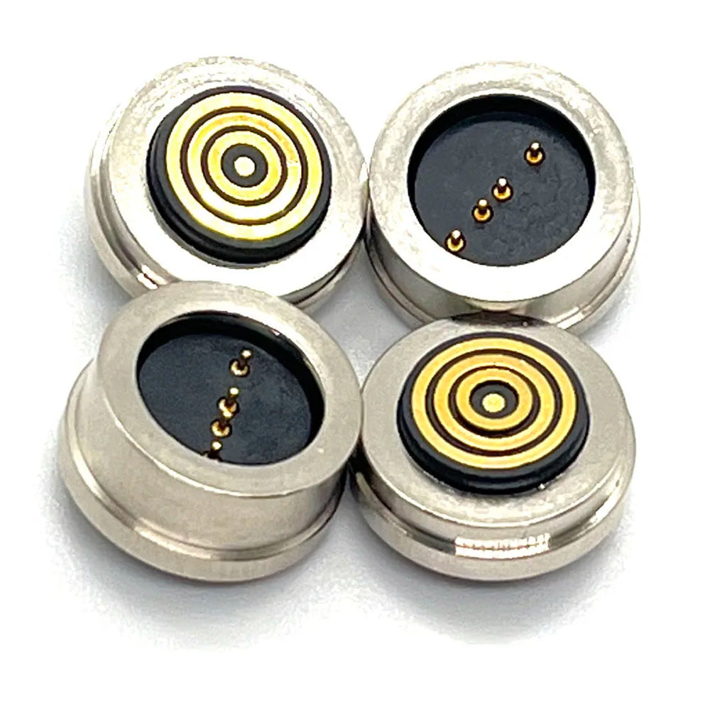1Pair 2/3/4/5/6Pin waterproof high current magnet suction spring pogo pin male female probe DC power charging magnetic connector