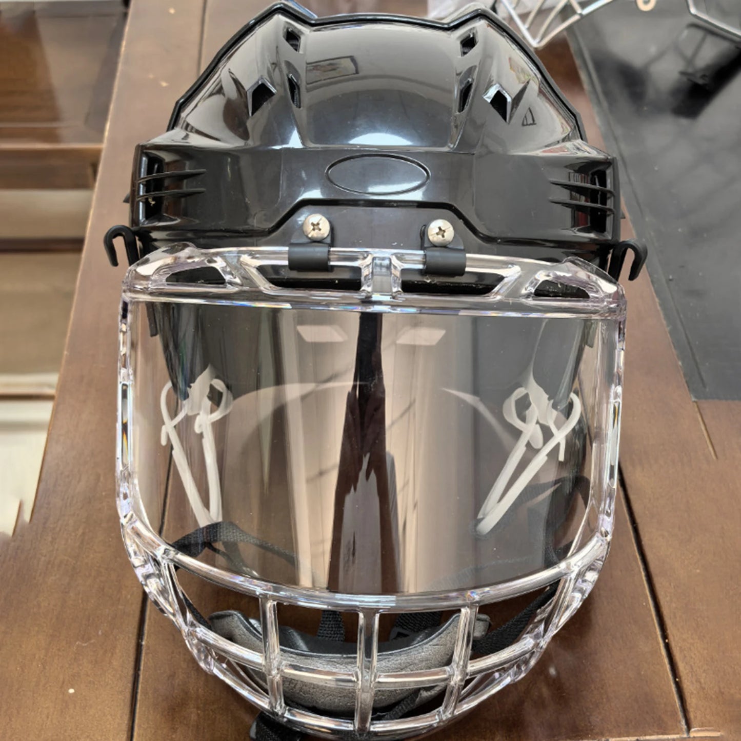 Ice Hockey Helmet Full Shield Visor Replacement Breathable Practical Durability Professional Easy to Install Accessory Anti Fog