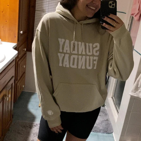 Custom Text Hoodies, Personalized Puff Print Embossed Sweatshirt Gift for Mom Christmas Gift Idea Business Logos Employee Gift
