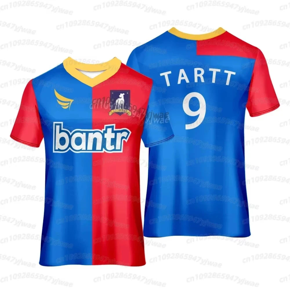 2026 T-shirt For Men Women youth  Football Jersey Quick Drying O-neck RoyKent jersey Tees Sports Oversized  men t-shirt