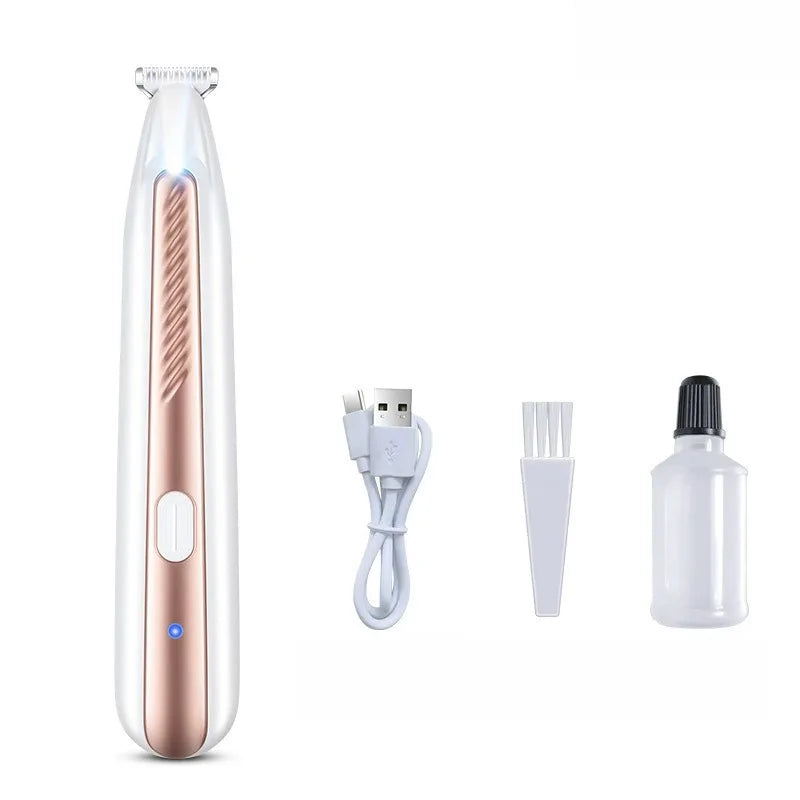 Pet Local Hair Electric Trimmer - Waterproof Shaver, Type-C Charging, Pet Grooming Tool
