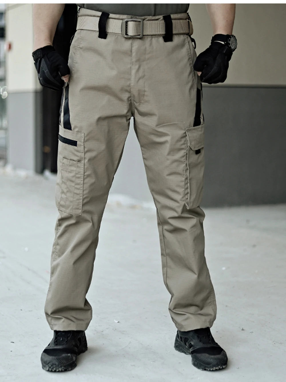Men'S Tactical Pants, Durable Multi-Pocket Cargo Pants for Outdoor Construction Work, Hiking And Trekking, Casual Tactical Pants