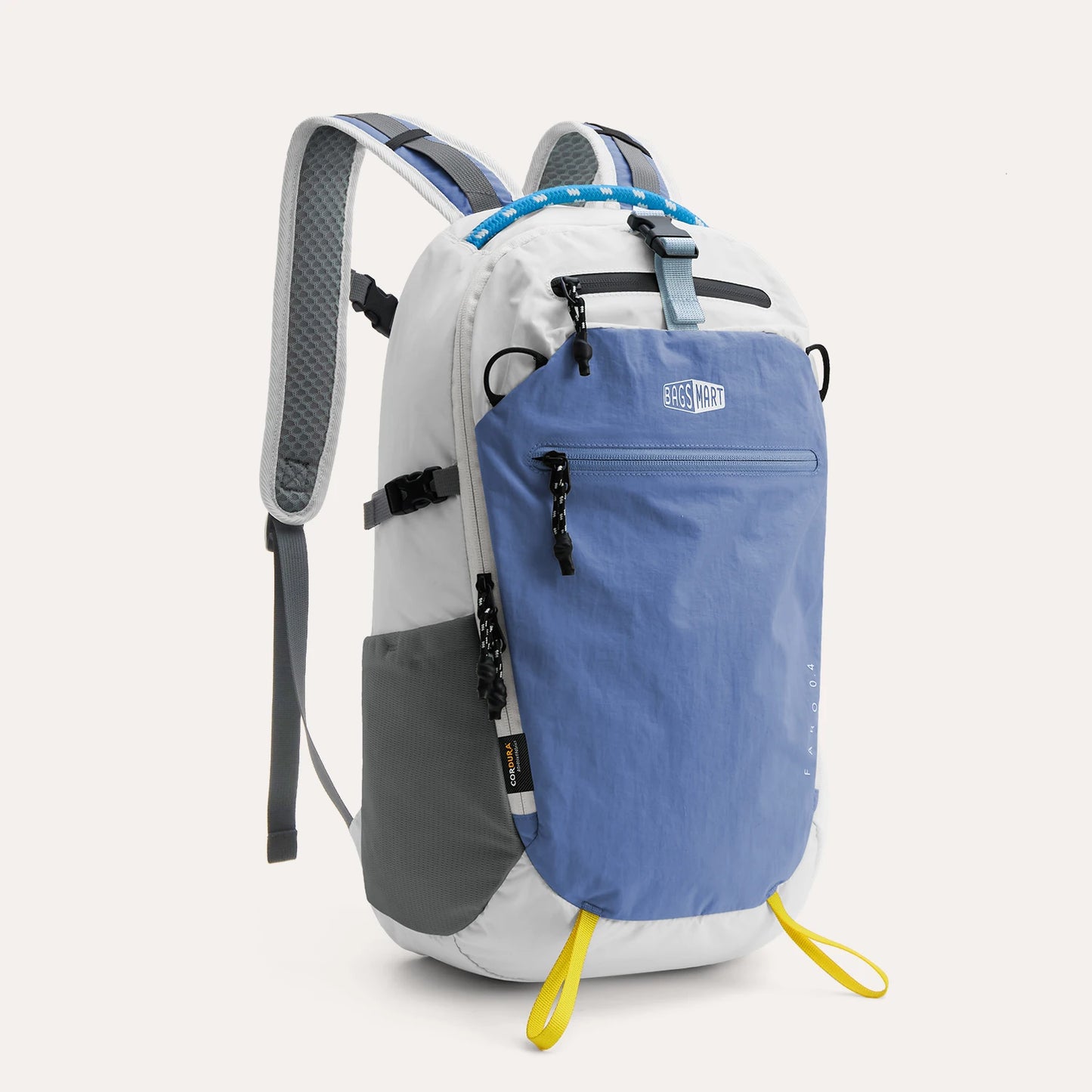 BAGSMART School Backpack for Women Nylon Waterproof School Bags Fits 14 Inch Laptop Lightweight Durable Travel Commute Hiking