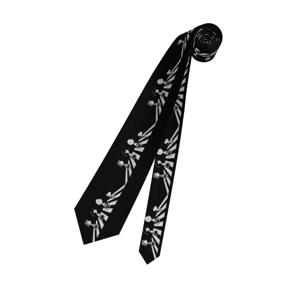 Personalized Fashion S-Snoopys Neckties Men Silk Cartoon Office Neck Tie
