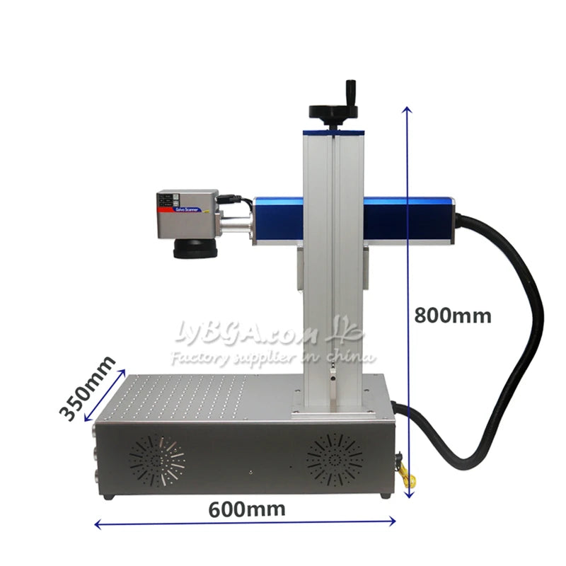 JPT MOPA M7 Fiber Laser Marking Machine 20W 30W 50W 60W 80W 100W Air Cooling Metal Engraver Upgrade Rotation Axis Optional