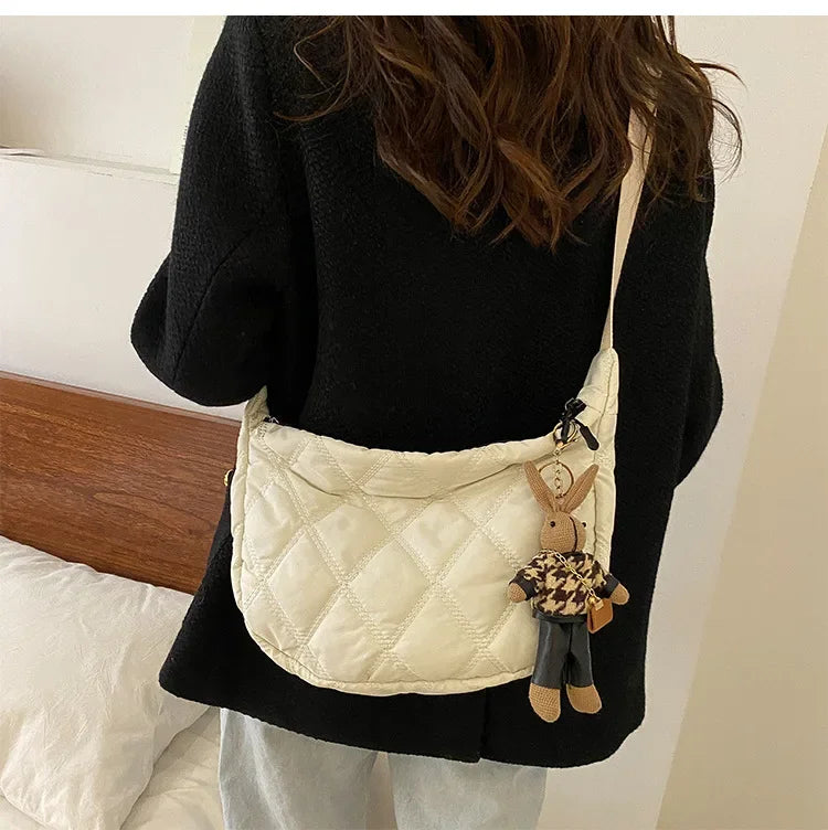 Embroidery Crossbody Bags for Women Large Capacity Handbags Shoulder Messenger Bag Female Popular Fashion Hobos Shopper Bag Sac